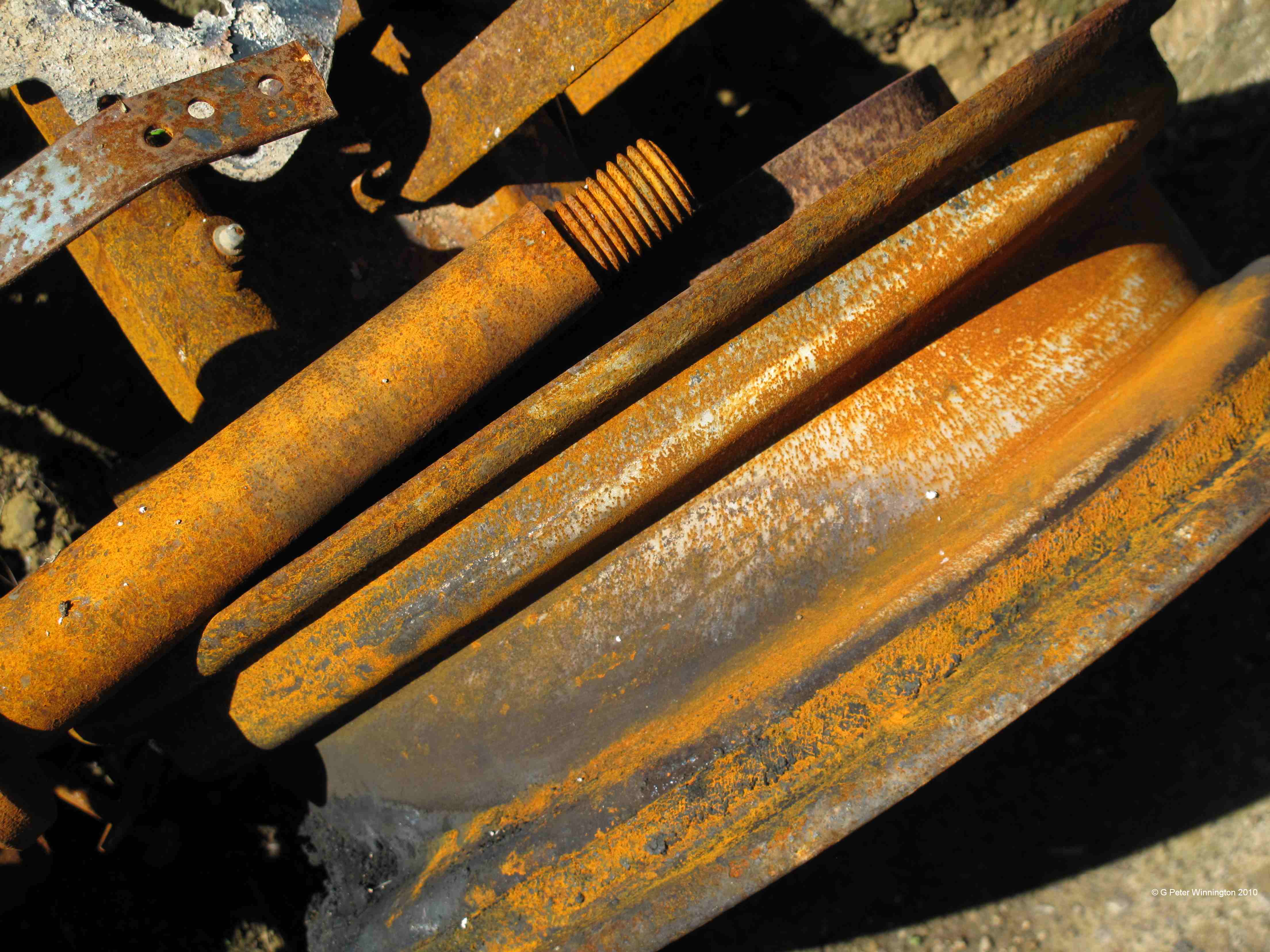 Rusty wheels